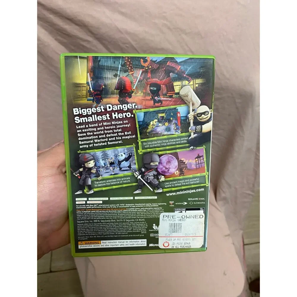 Mini Ninjas (Microsoft Xbox 360) CIB